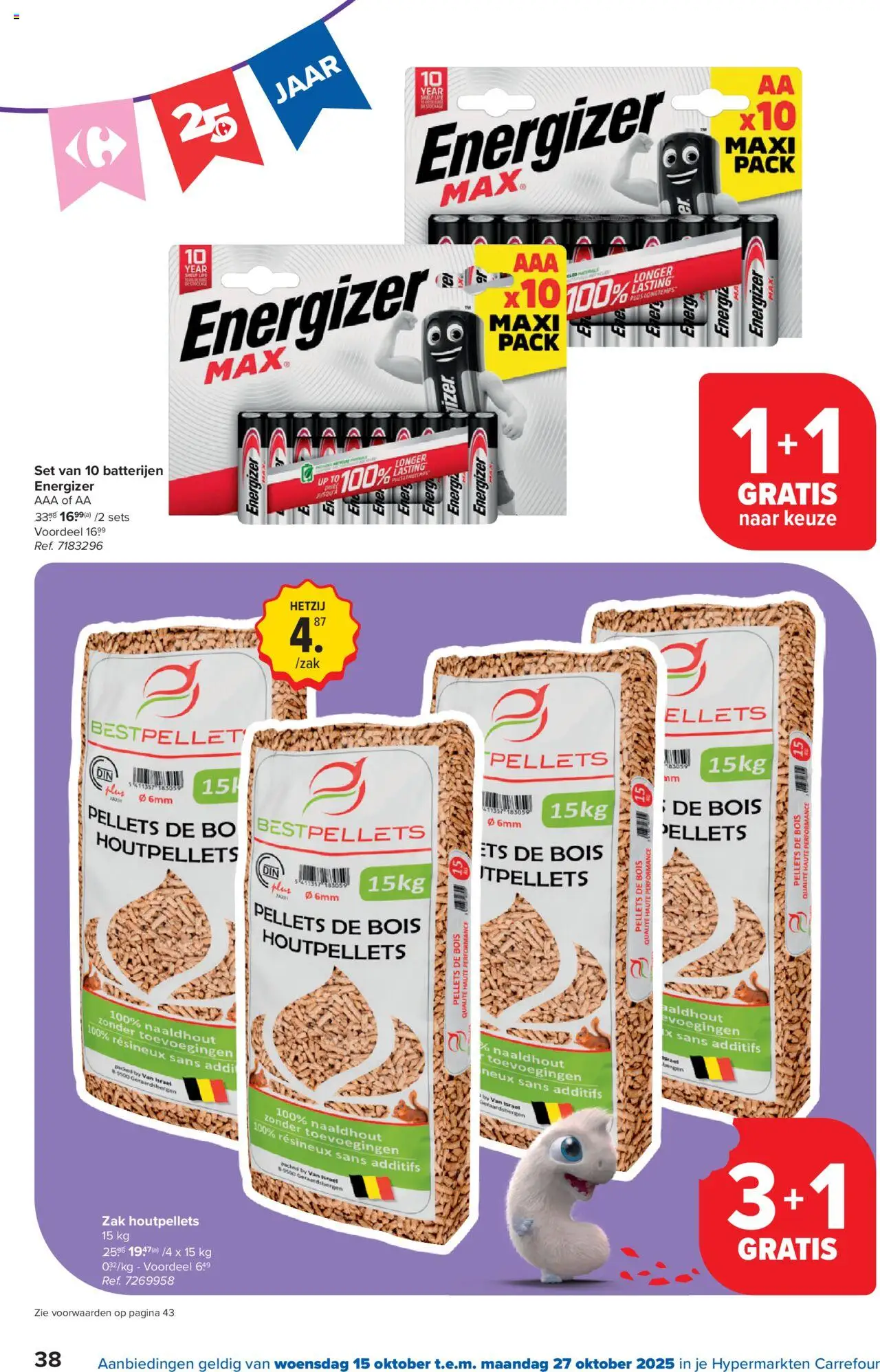 {H1} | Pagina: 38 | Producten: Zak, Batterijen