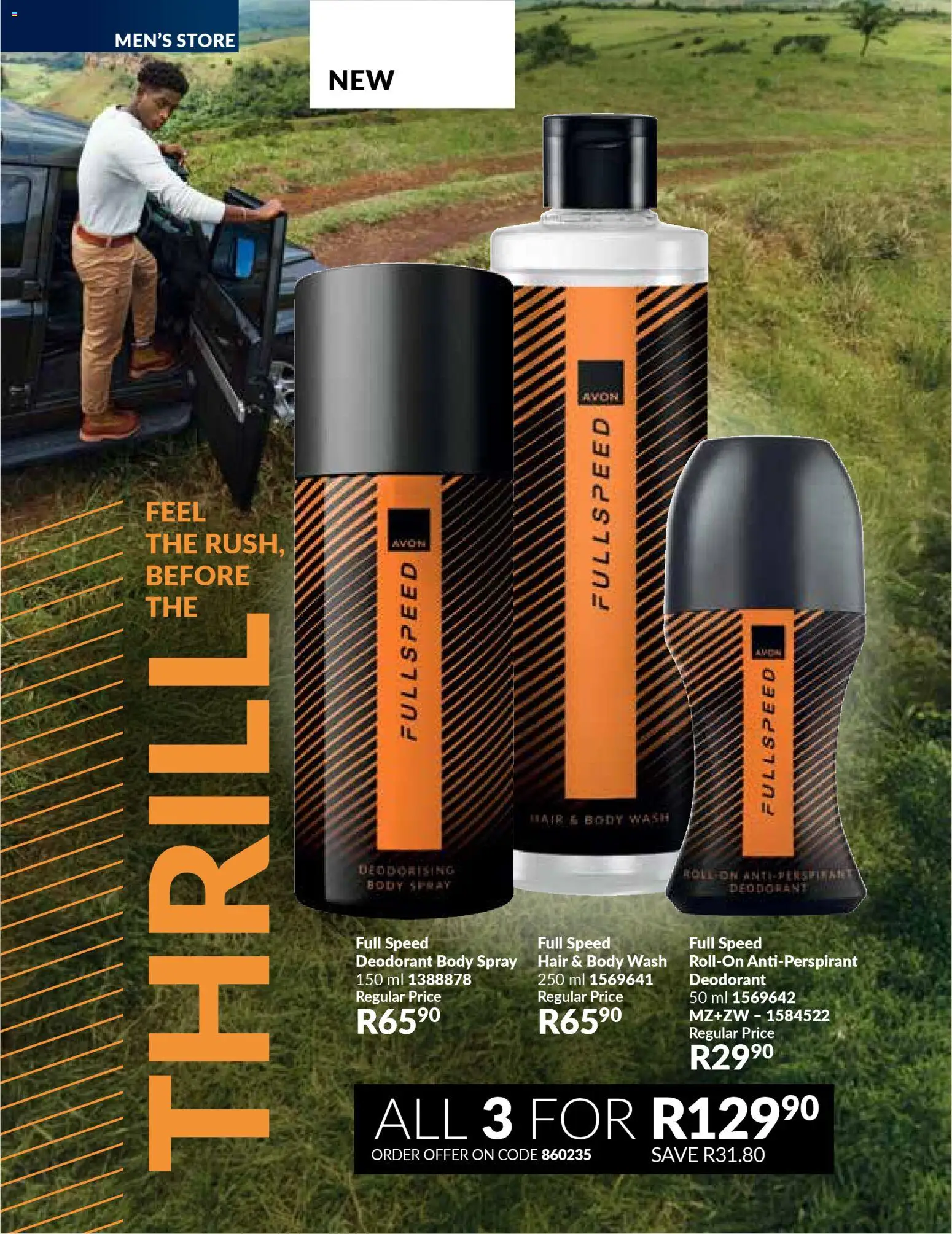 New Avon catalogue – valid from 31.01.2026 | Page: 90 | Products: Body spray, Deodorant, Antiperspirant, Body wash