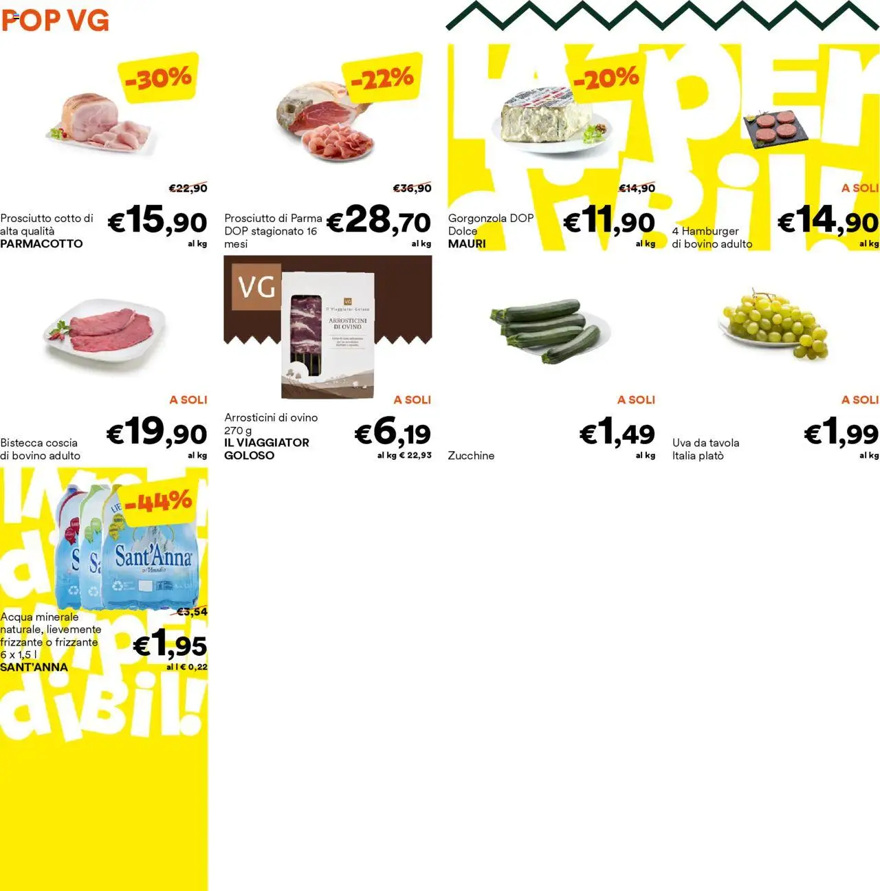Volantino Unes del 10.09.2025 | Pagina: 10 | Prodotti: Prosciutto Cotto, Acqua, Prosciutto, Ovino