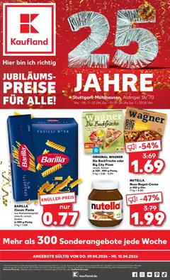 Kaufland Prospekt Stuttgart	 ab 09.04.2026 gültig