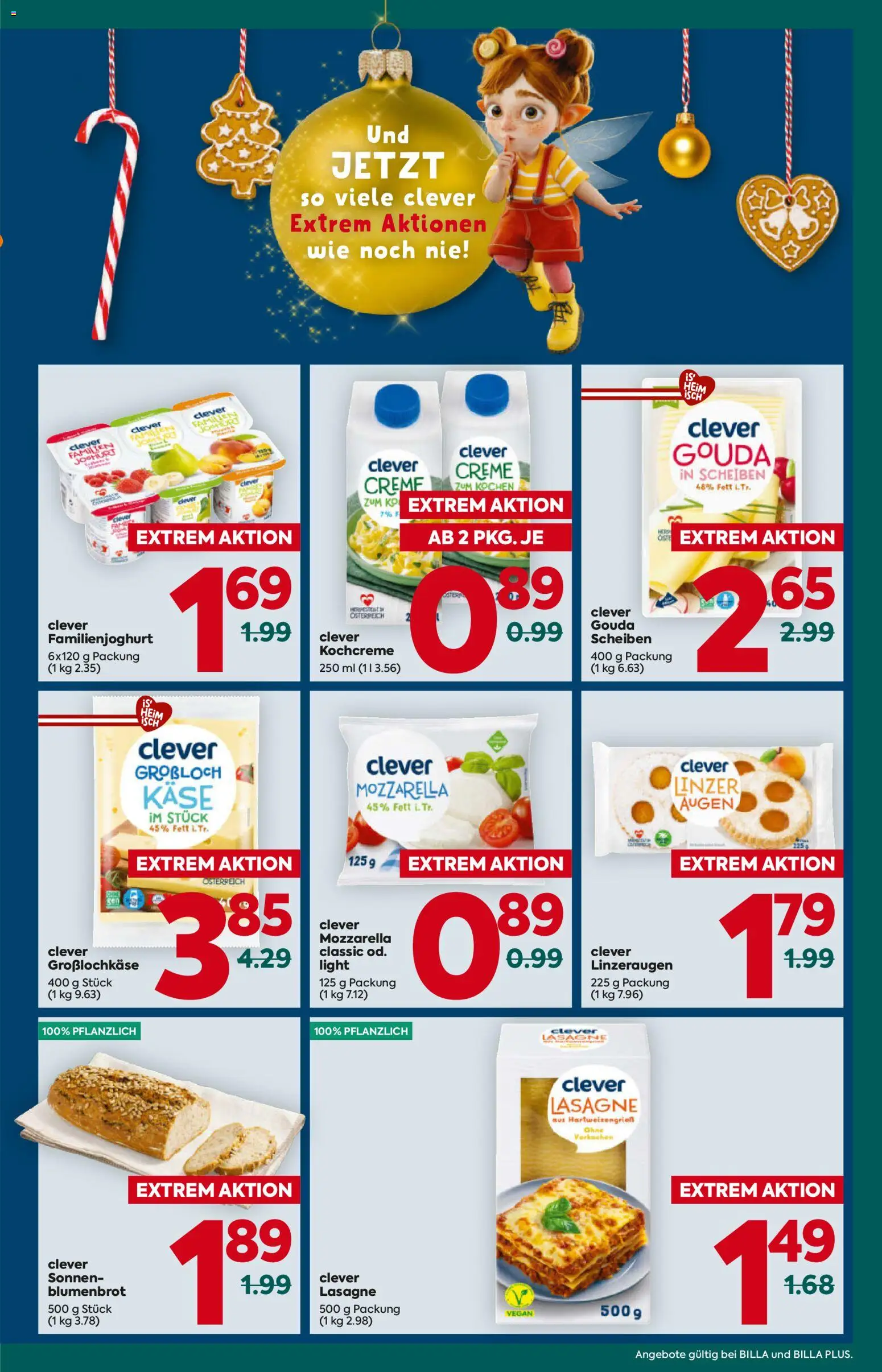 Billa Plus Flugblatt - Salzburg gültig ab 27.11.2025 | Seite: 5 | Produkte: Käse, Creme, Joghurt