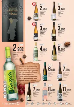 Pré-visualização E.Leclerc - Feira dos Vinhos válido de 30.09.2025 | Página: 2 | Produtos: Saladas, Pizza, Vinho, Gorro