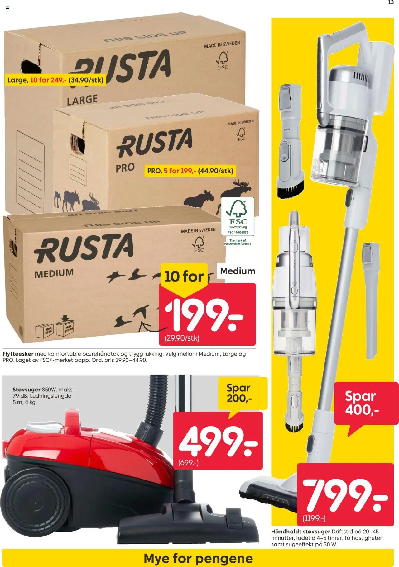  | Side: 13 | Produkter: Støvsuger