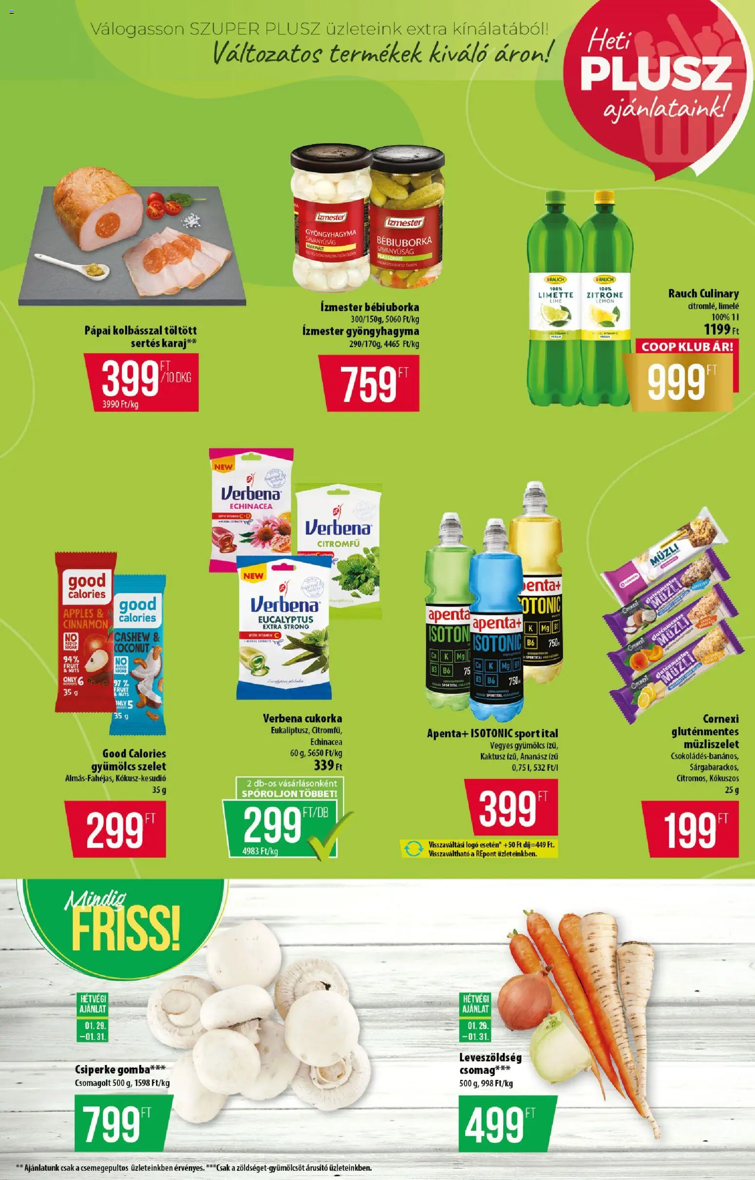 COOP akciós ujság - amely érvényes a következő dátumtól: 29.01.2026 | Oldal: 6