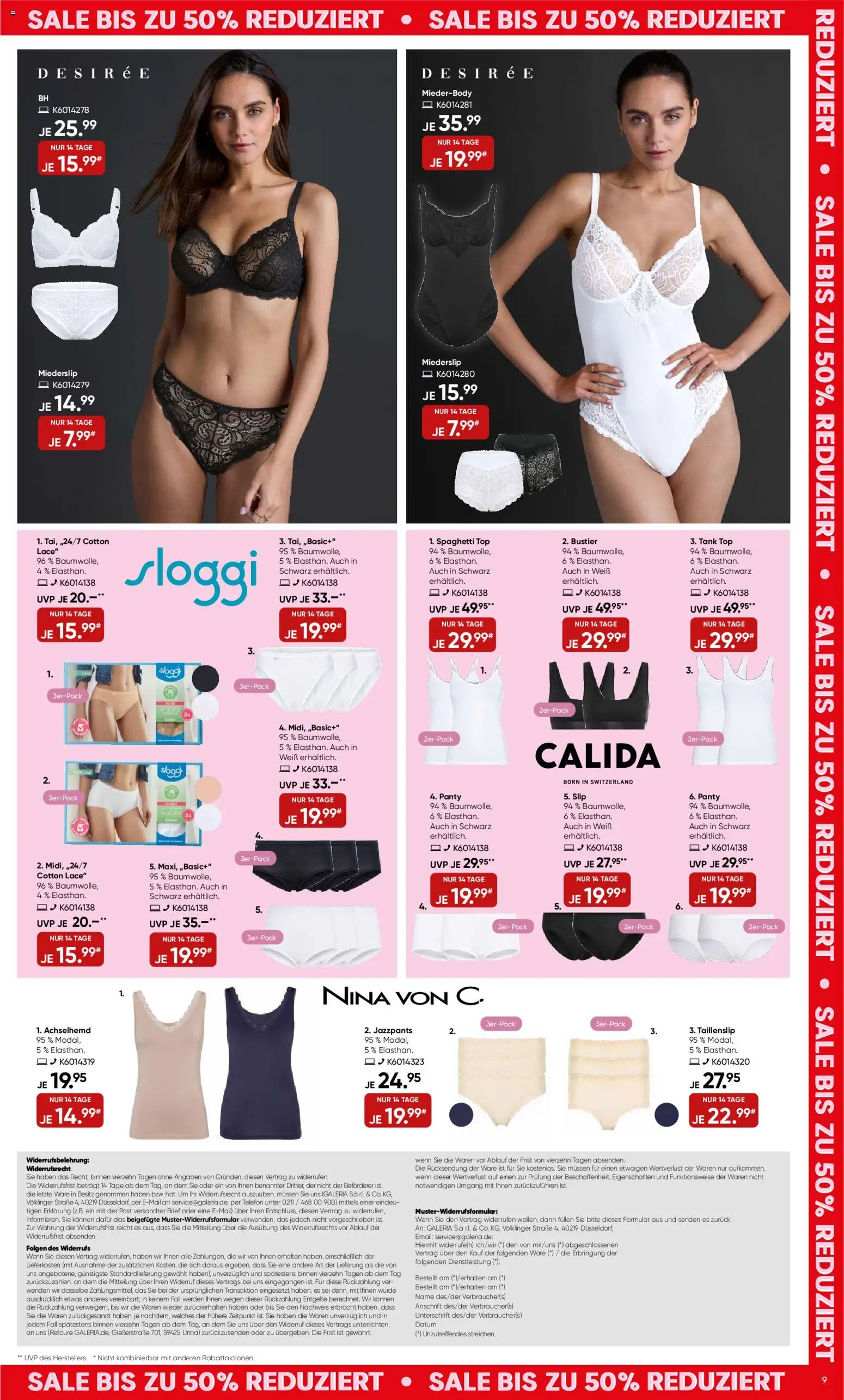 Galeria Karstadt Kaufhof Prospekt 	 – gültig ab 29.12.2025 | Seite: 9 | Produkte: Top, Slip, Telefon