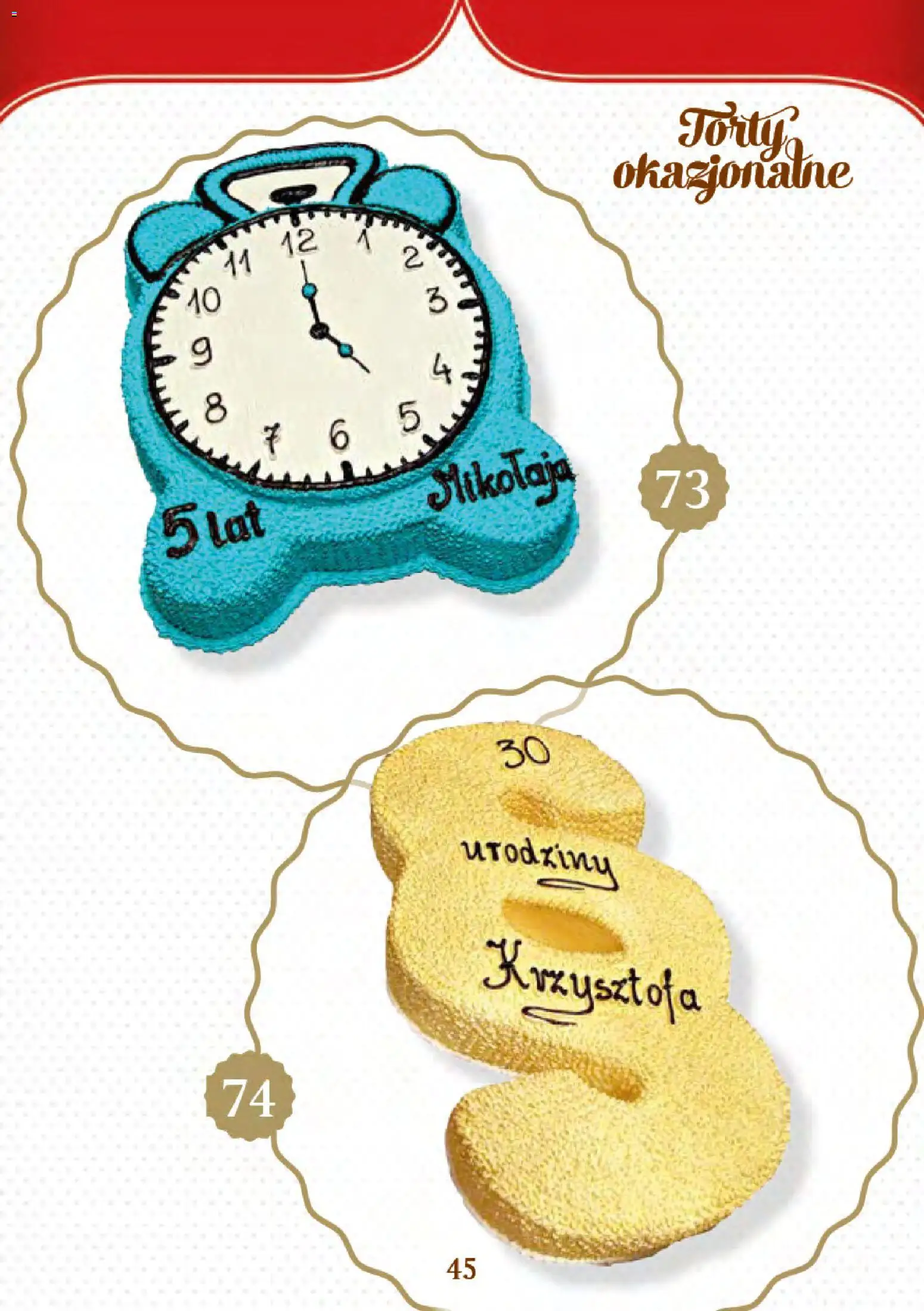 Topaz gazetka - Torty od 27.04.2026 | Strona: 45