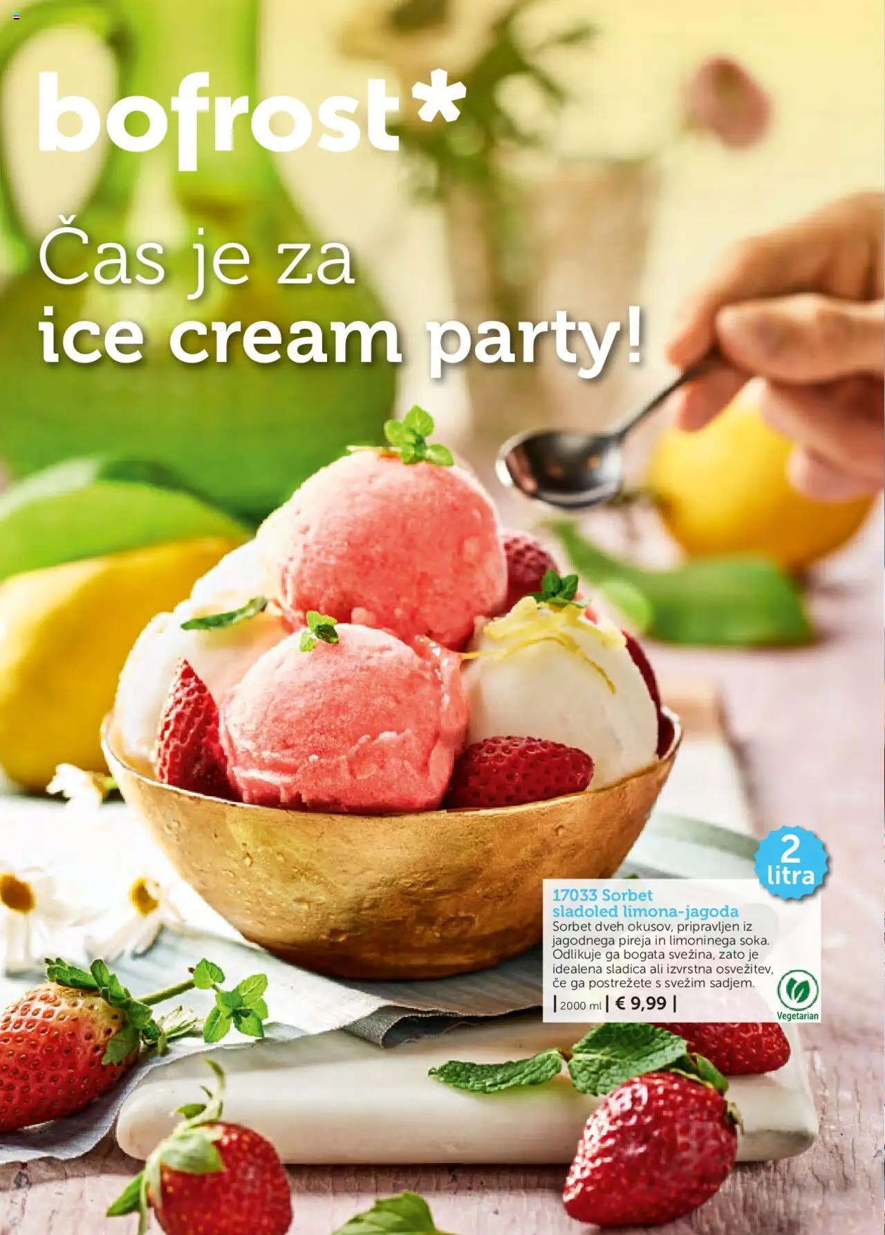 Novi Bofrost katalog ponudbe – veljaven od 01.05.2025 | Stran: 100 | Izdelki: Sladoled