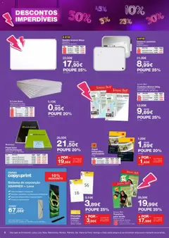 Pré-visualização Staples - Descontos Imperdíveis válido de 09.03.2026 | Página: 6 | Produtos: Moldura, Quadro, Tinta