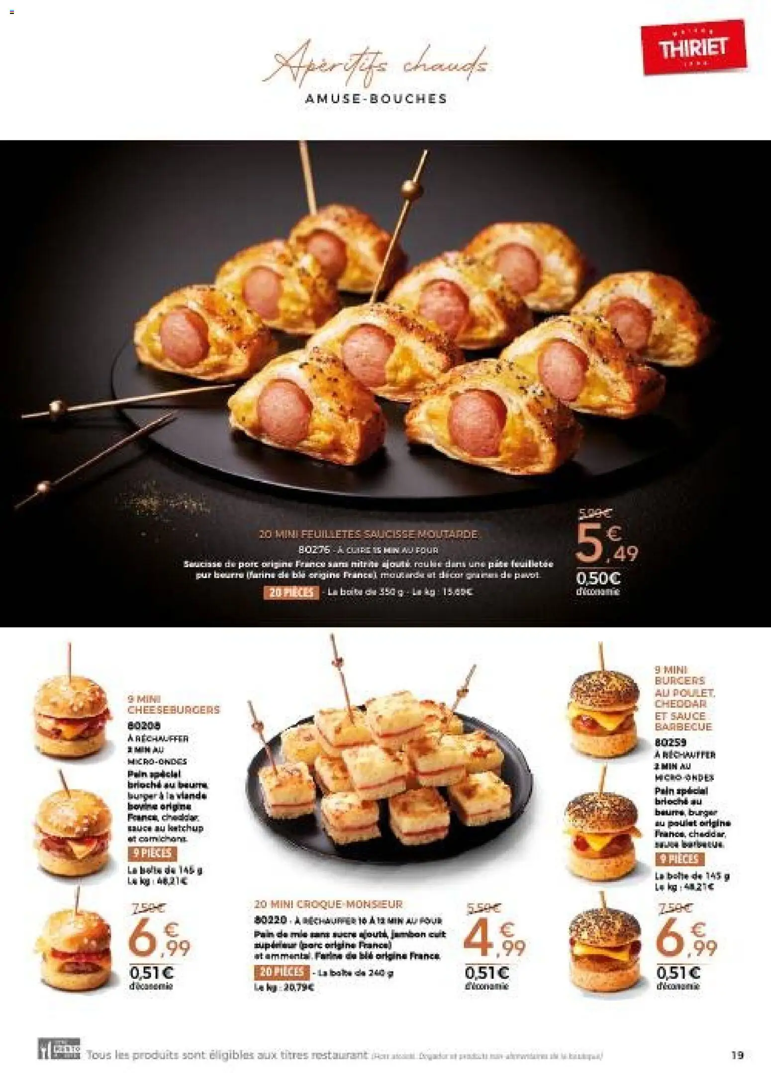 {H1} | Page: 19 | Produits: Barbecue, Four, Porc, Cheddar