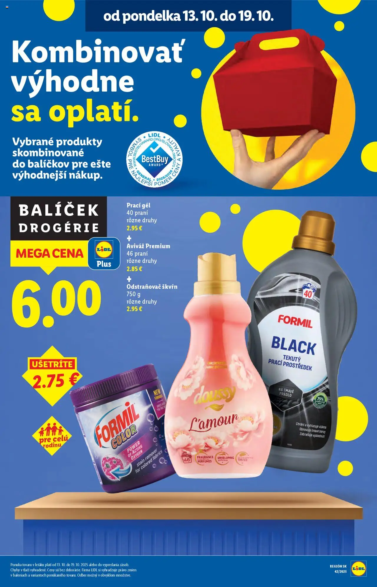 Nové Lidl akcie – leták je platný od 13.10.2025 | Strana: 23 | Produkty: Aviváž, Odstraňovač škvŕn