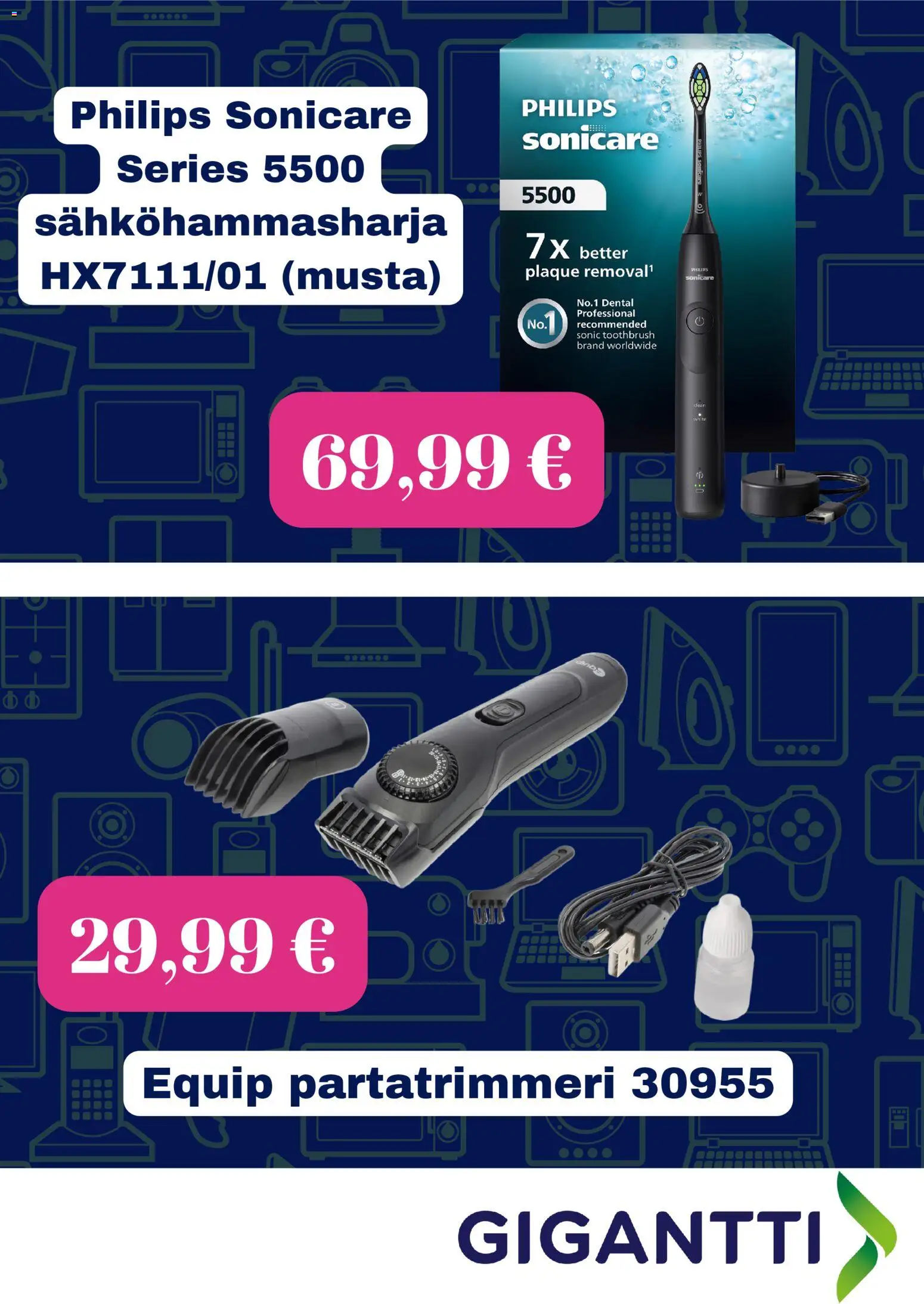 Gigantti tarjoukset – voimassa 31.10.2025 alkaen | Sivu: 6 | Tuotteet: Sähköhammasharja