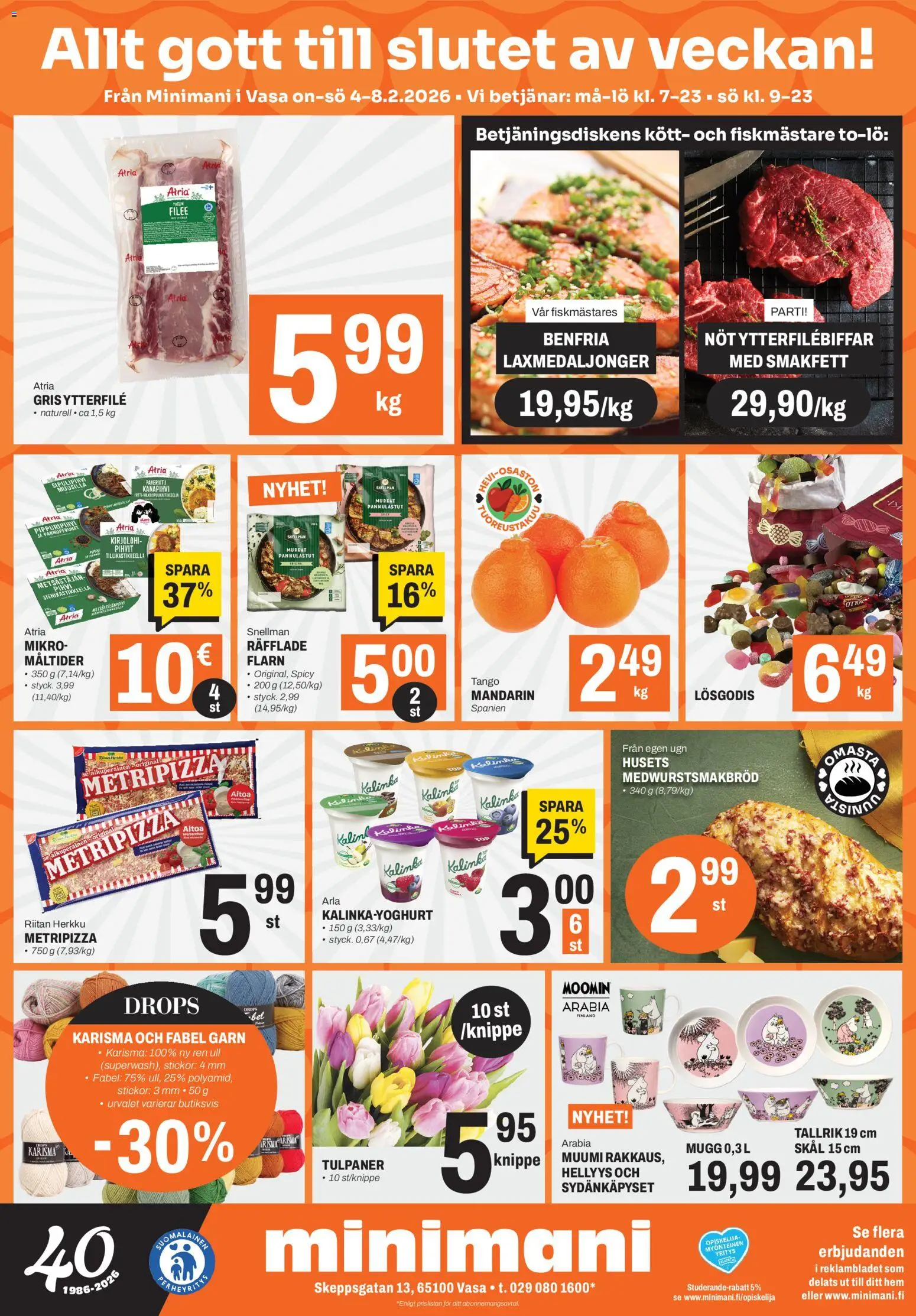 Minimani Tarjoukset - Vaasa – voimassa 04.02.2026 alkaen | Sivu: 2