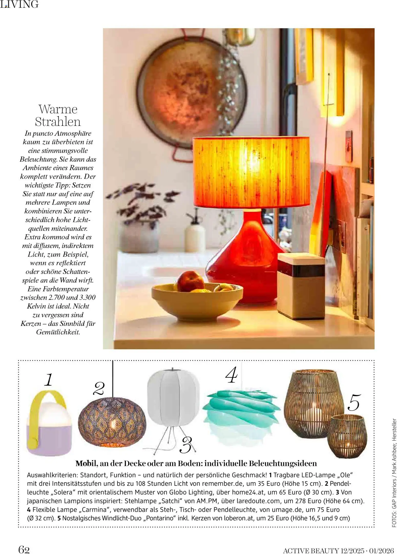 dm drogerie markt Active Beauty Magazin 12/2025, 01/2026 gültig ab 01.12.2025 | Seite: 62