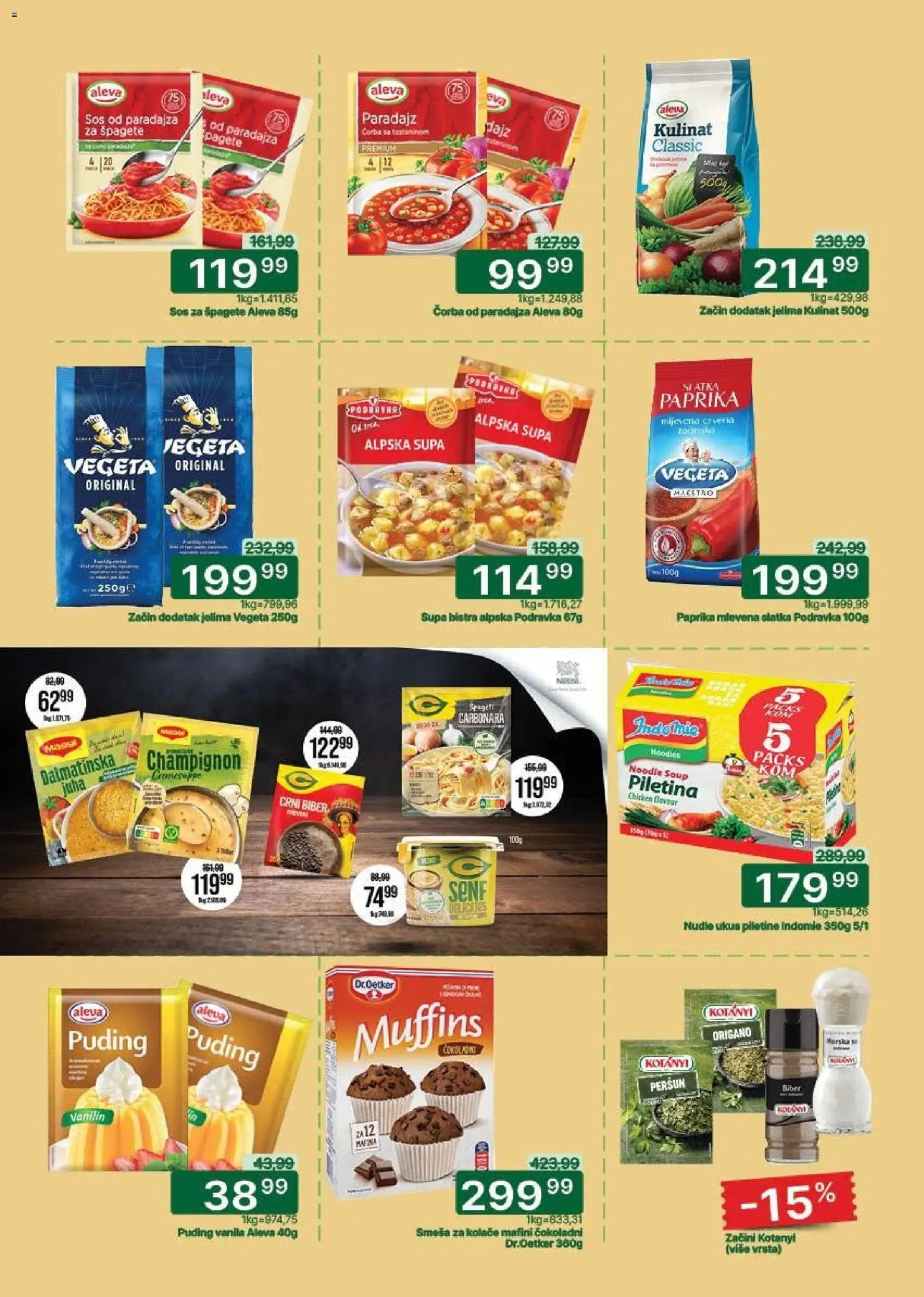 Univerexport katalog - važi od 02.02.2026 | Strana: 12 | Proizvode: Paprika, Podravka, Špageti, Paradajz