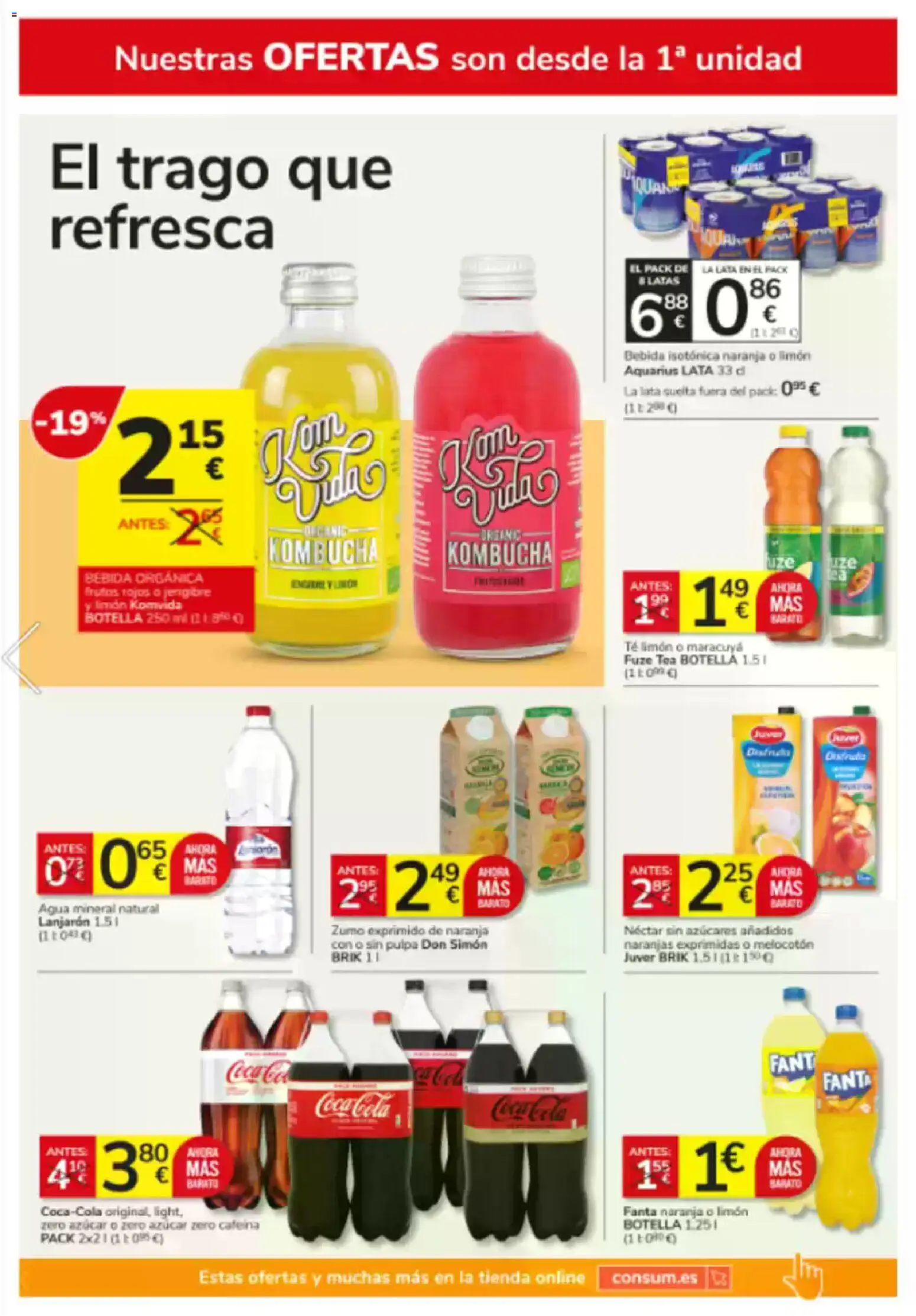 Consum folleto │ válido desde el 26.02.2026 | Página: 14 | Productos: Naranjas, Ροζ πιπέρι, Té, Néctar