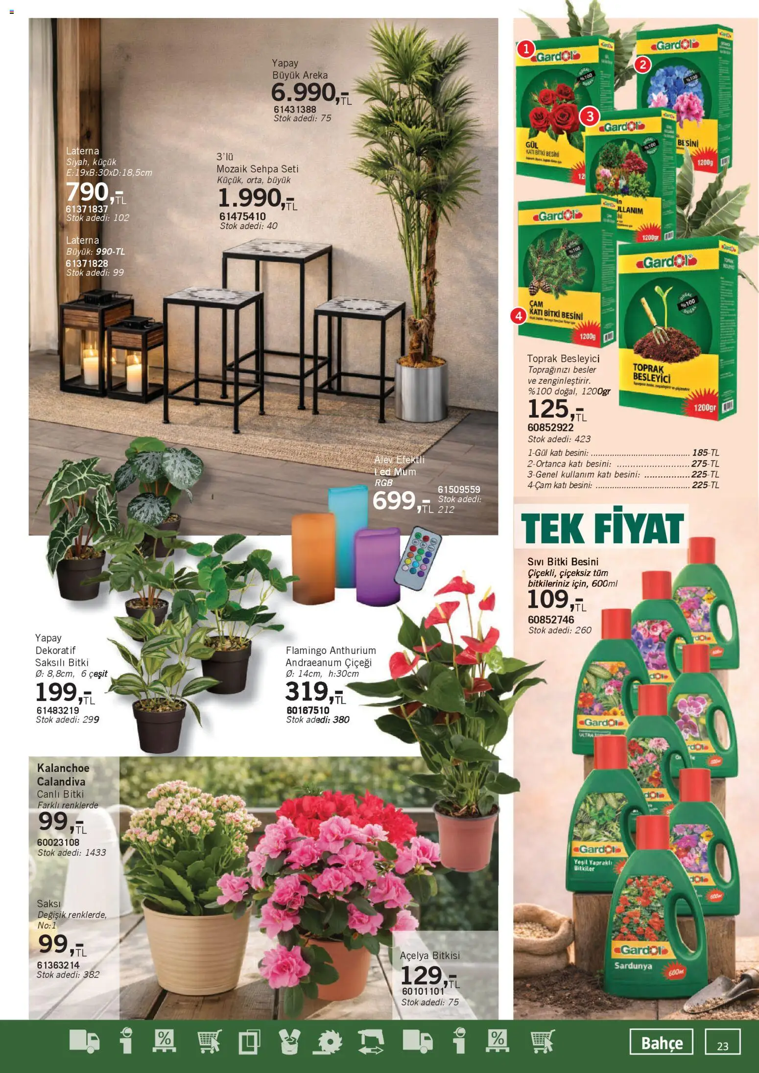 Bauhaus Katalog - 28.02.2026 tarihinden itibaren geçerlidir | Sayfa: 23 | Ürünler: Saksı