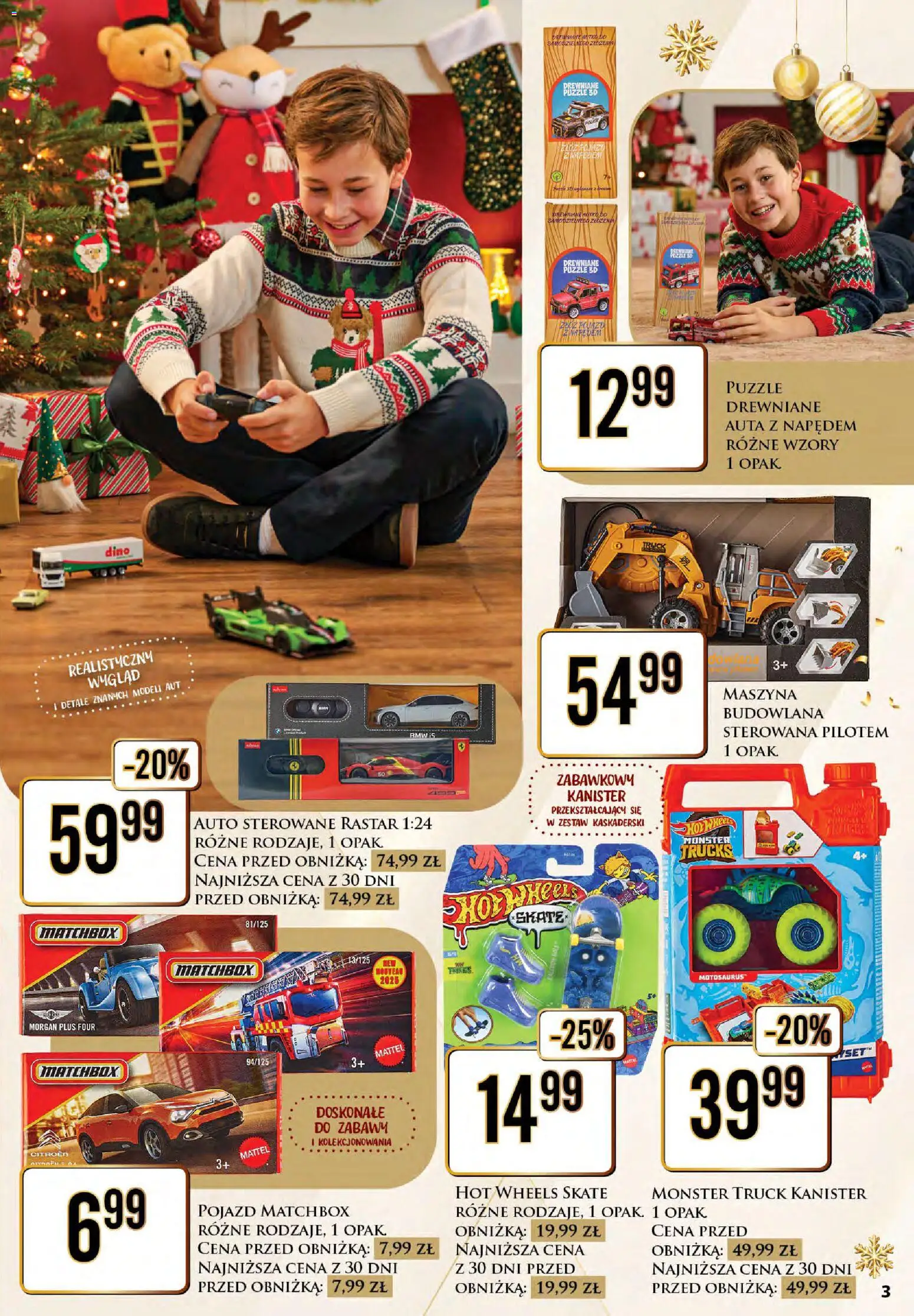 Dino Gazetka - Spełniamy świąteczne marzenia od 24.11.2025 | Strona: 3