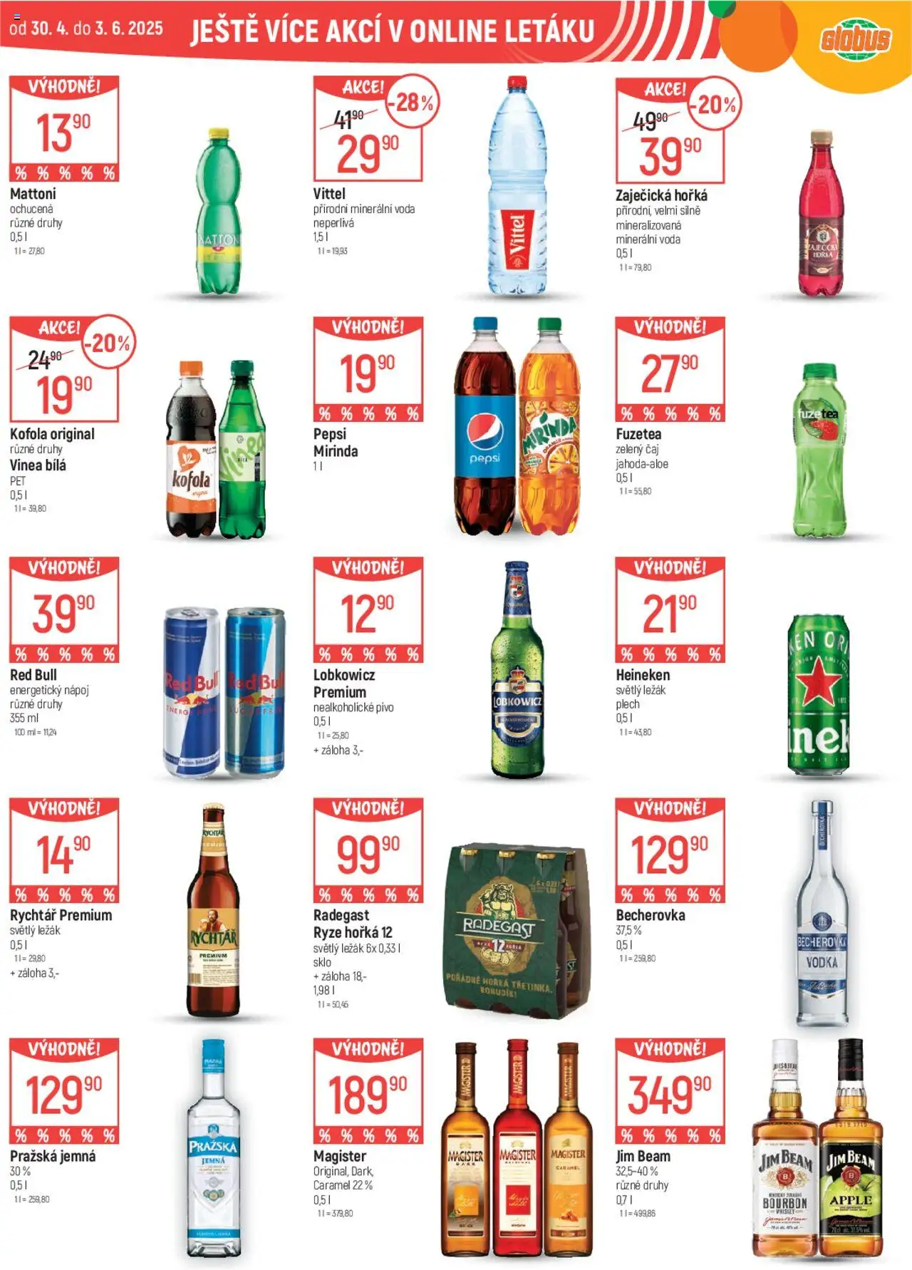 Globus leták od 28.05.2025 | Strana: 47 | Produkty: Mattoni, Pepsi, Magister, Plech
