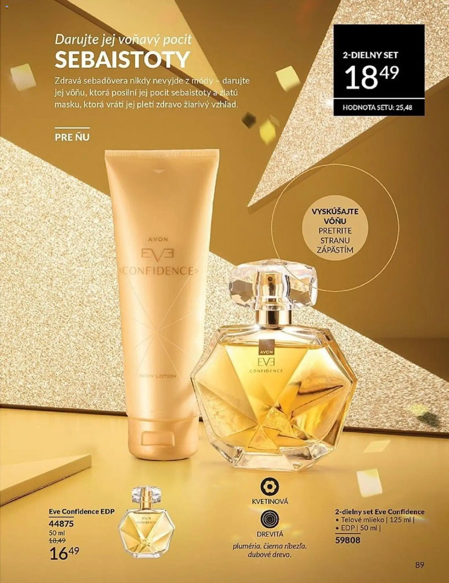 Nové Avon akcie – leták je platný od 01.01.2026 | Strana: 89 | Produkty: Mlieko, Telové mlieko