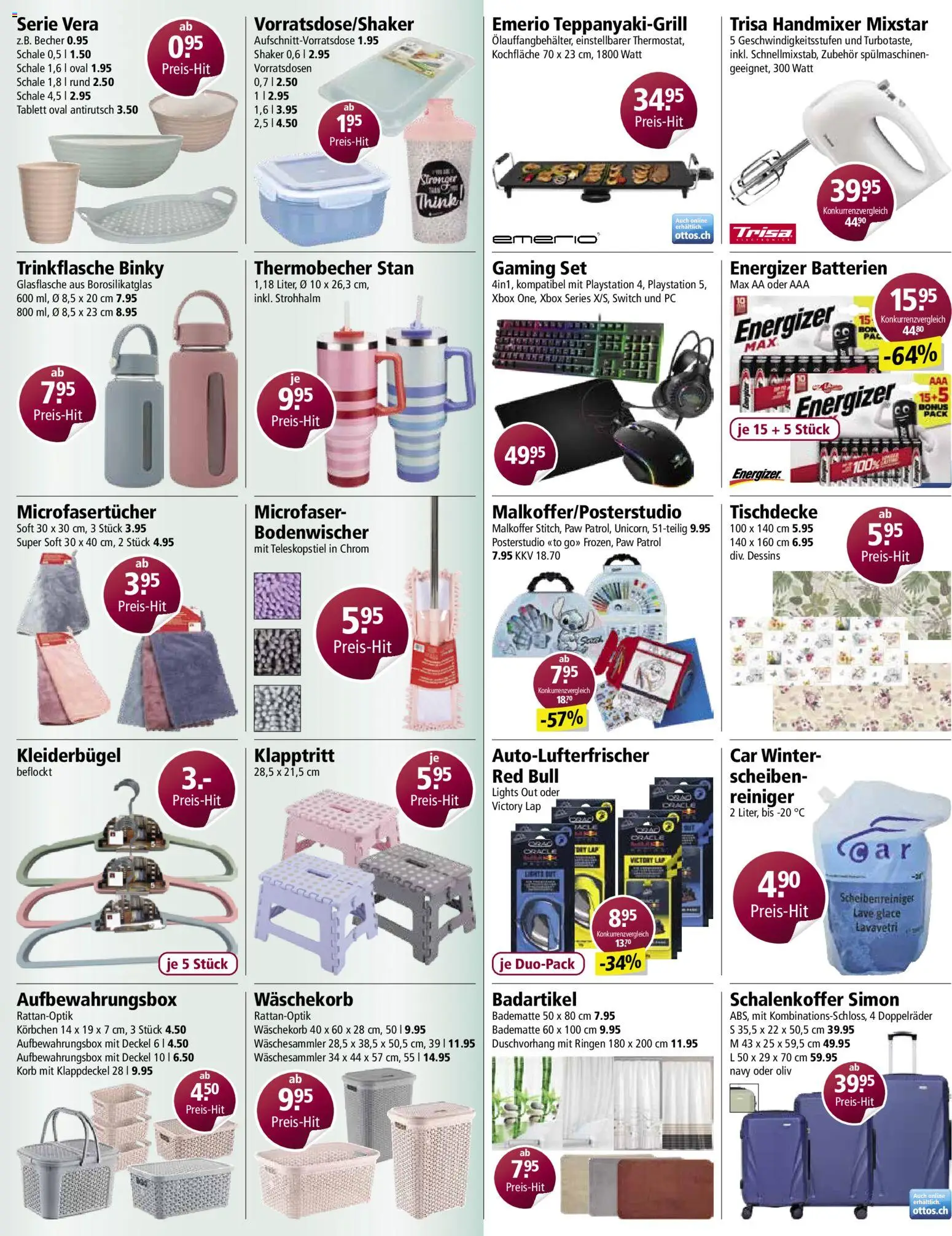 Otto's Aktionen – gültig ab 10.02.2026 | Seite: 2 | Produkte: Red bull, Korb, Glace, Playstation