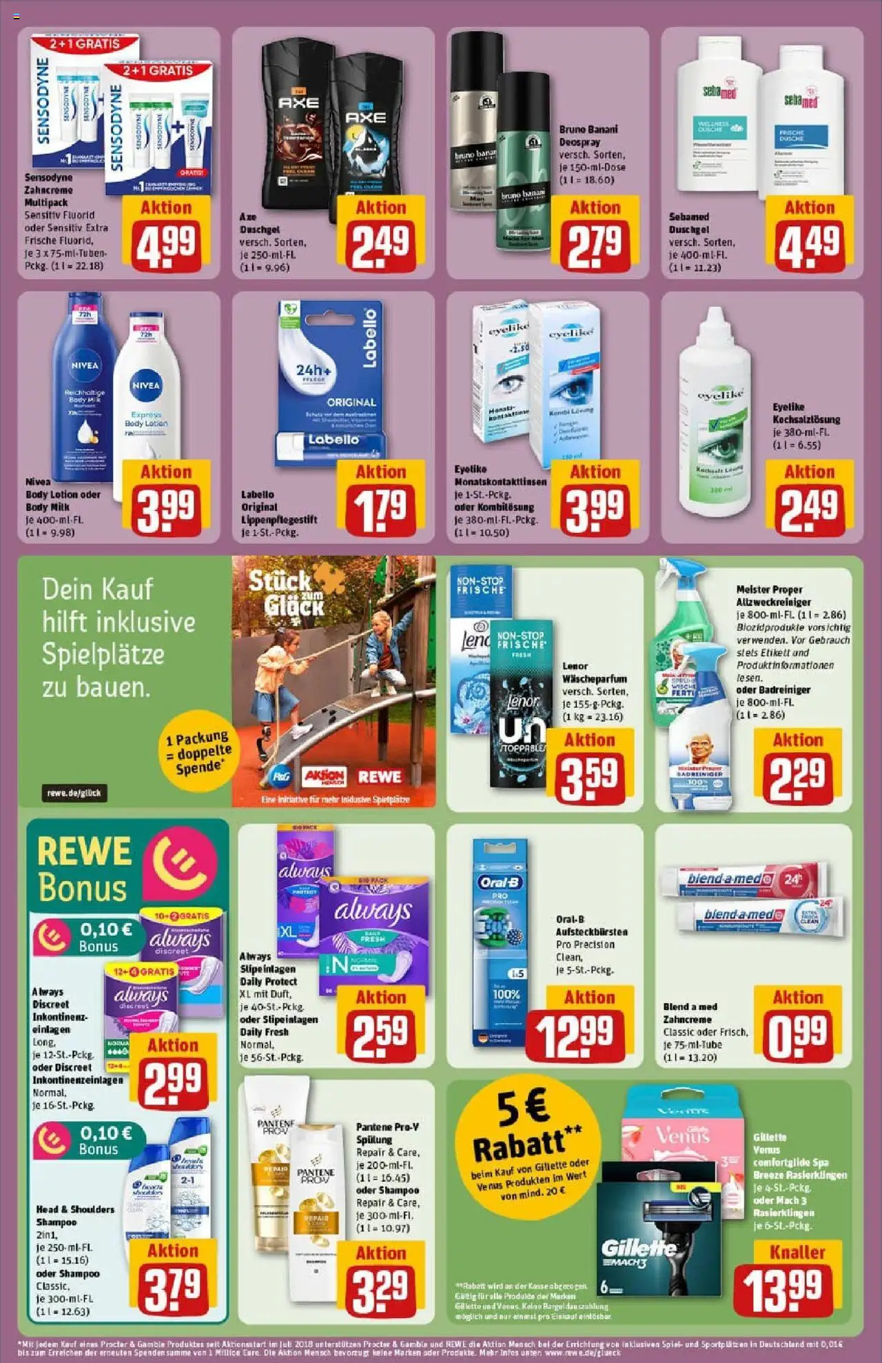 Rewe prospekt Hamburg / Wandsbek	 – gültig ab 06.10.2025 | Seite: 31 | Produkte: Head & shoulders, Axe, Body Lotion, Lip Balm
