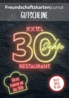 XXXL Lutz Restaurantgutscheine ab 01.02.2026 gültig