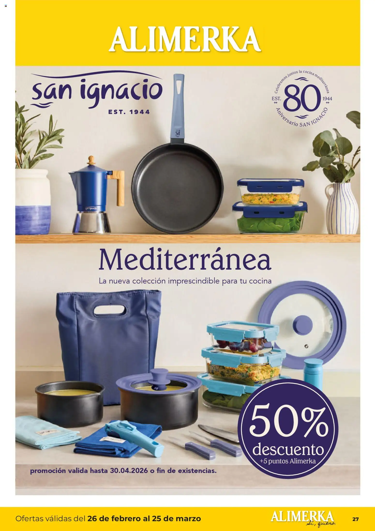 Alimerka folleto Castilla y León │ válido desde el 26.02.2026 | Página: 27 | Productos: Cocina