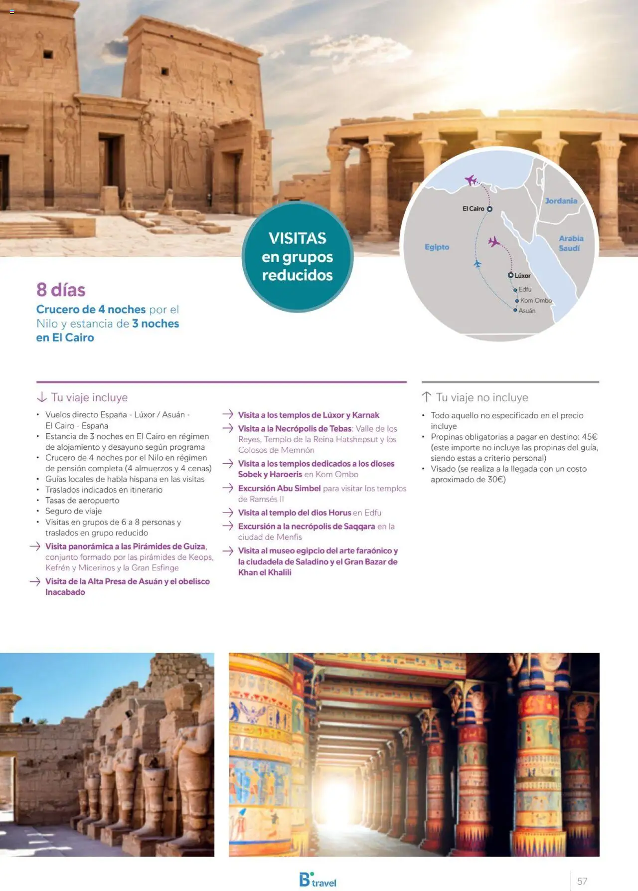 B the travel brand Egipto │ válido desde el 01.07.2025 | Página: 57