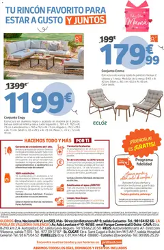 Vista previa Jardiland folleto válido desde el 23.04.2026 | Página: 14 | Productos: General, Sofá, Sillón, Mesa