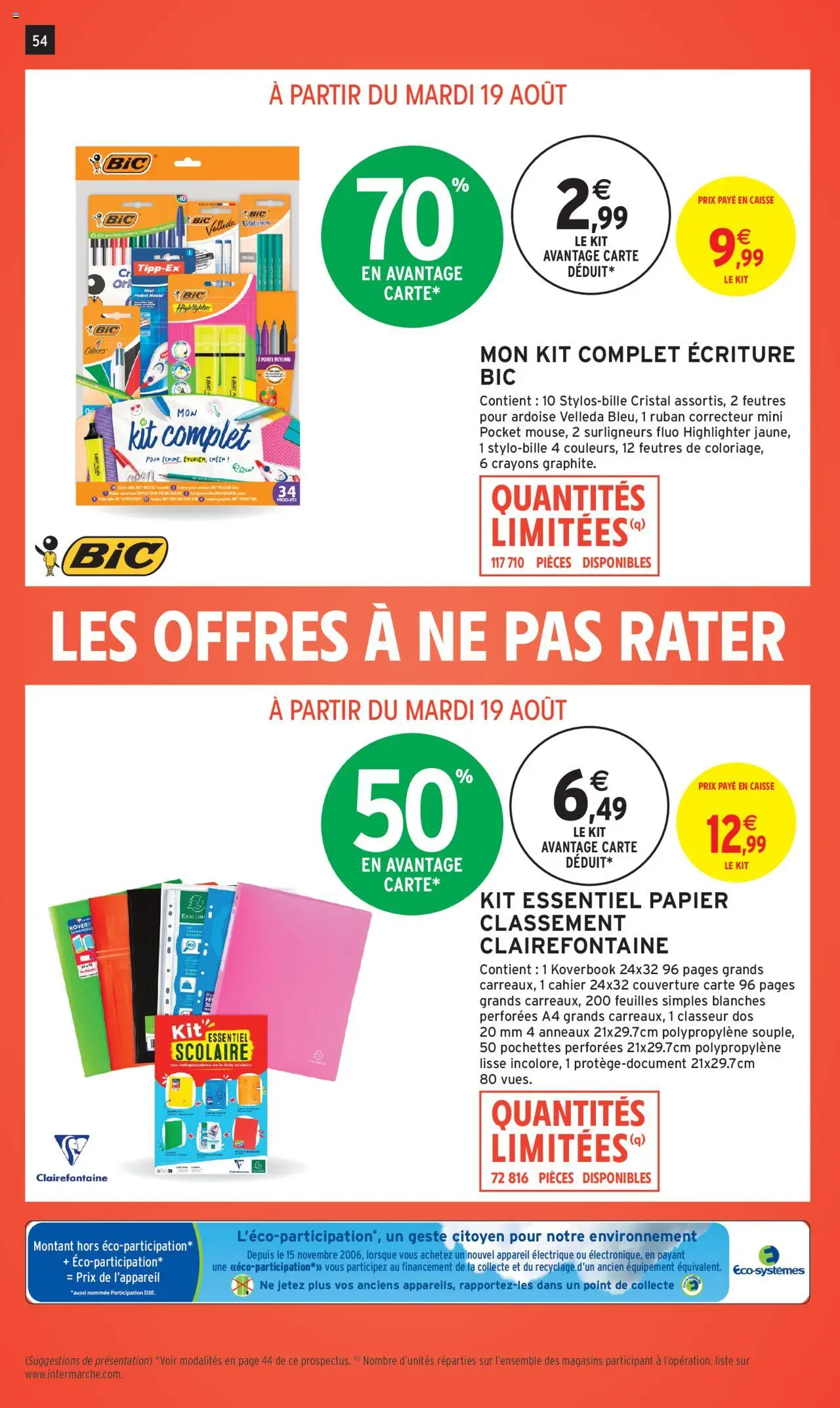  | Page: 54 | Produits: Correcteur, Highlighter, Couverture