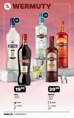 Pogląd oferty "Netto gazetka - Wina" - ważna od 02.02.2026 | Strona: 16 | Produkty: Martini, Martini Bianco