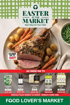 Food Lover's Market specials catalogue – valid from 23.03.2026