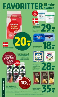 Thise økologisk græsk inspireret yoghurt, 1 kg. Kg-pris 29,00. Frit valg. 1 stk. gyldig fra 16.04.2026 | Side: 6