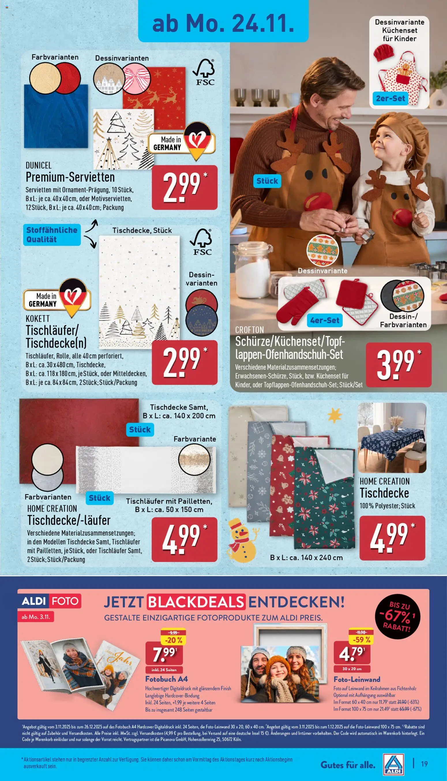 Aldi Prospekt 	 – gültig ab 24.11.2025 | Seite: 25 | Produkte: Finish, Home creation