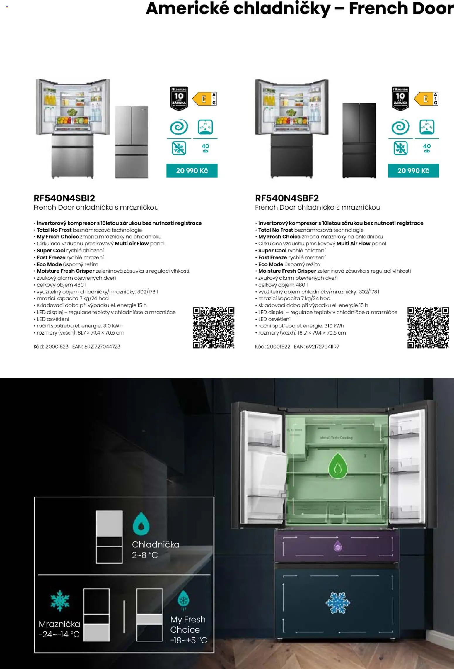 Möbelix leták - Hisense od 01.09.2025 | Strana: 17 | Produkty: Chladnička, Kompresor, Zásuvka, LED