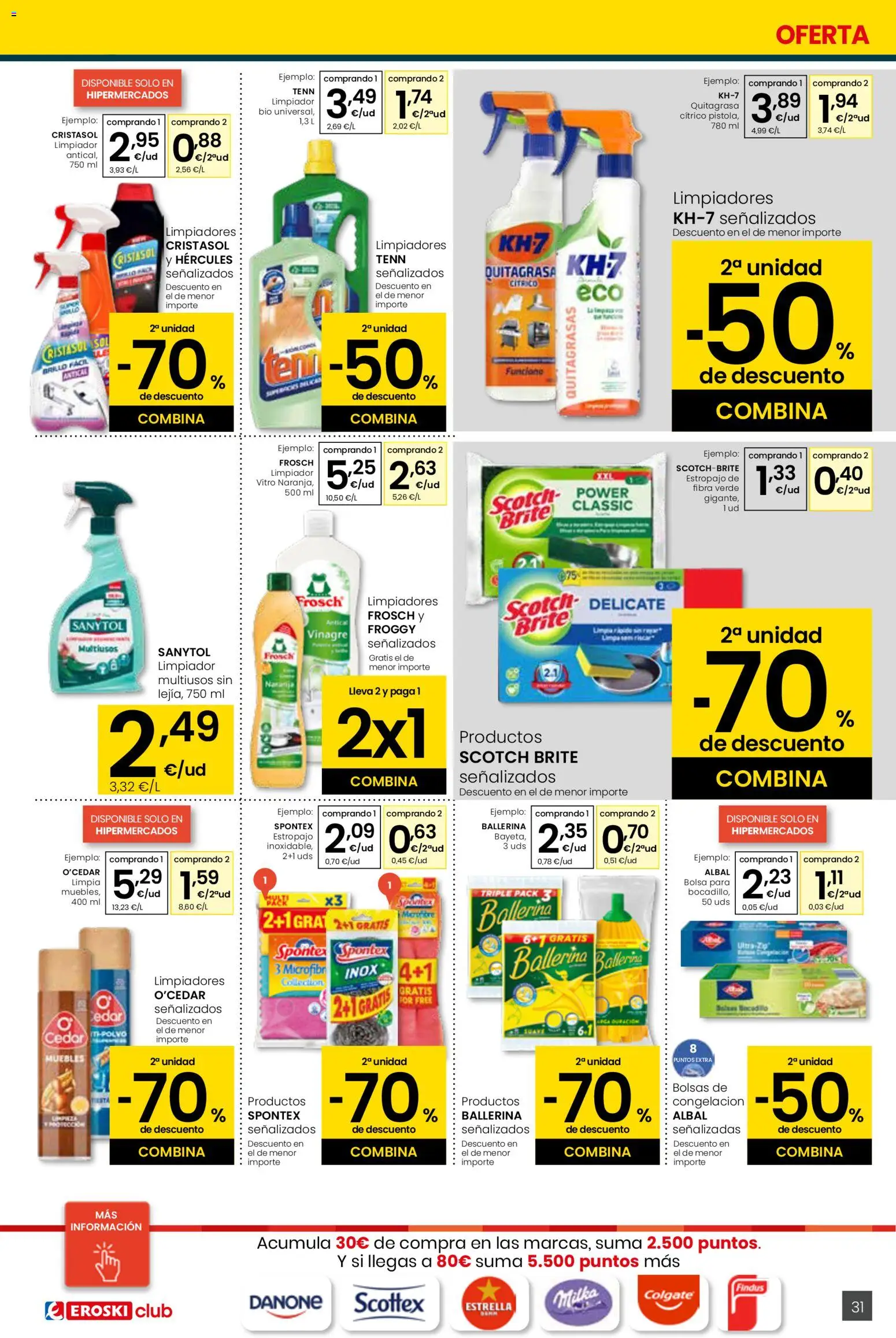 Eroski folleto │ válido desde el 13.11.2025 | Página: 31 | Productos: Muebles, Bolsa, Δεξαμενή