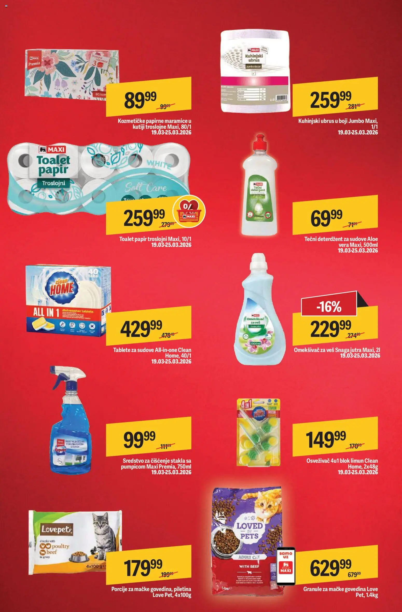 Mega Maxi katalog katalog - važi od 19.03.2026 | Strana: 6 | Proizvode: Toalet papir, Ubrus, Limun, Omekšivač za veš
