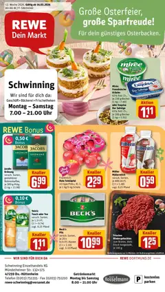 Rewe Prospekt Duisburg	 ab 15.03.2026 gültig