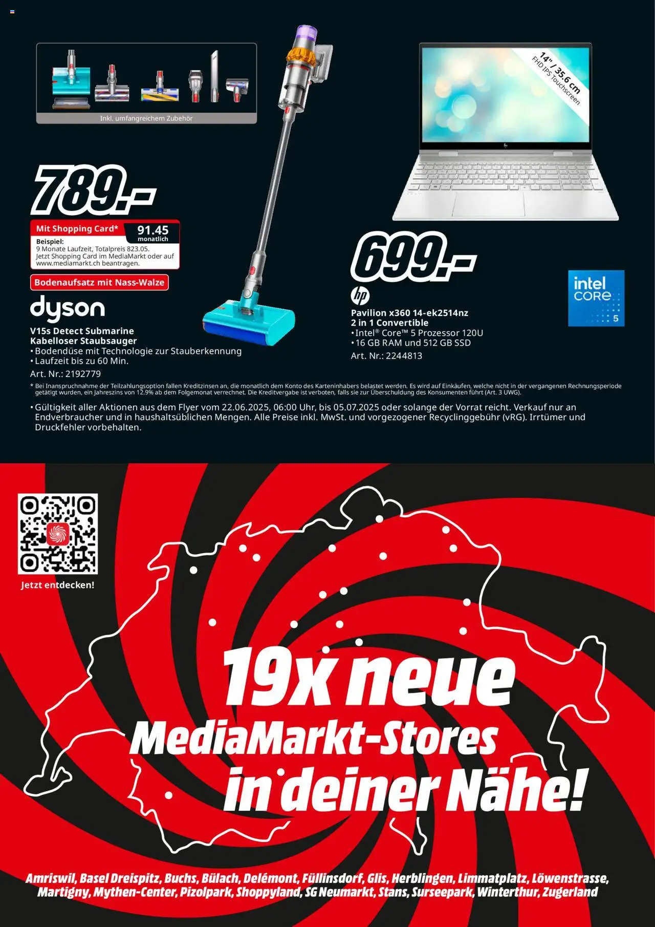 Media Markt Aktionen ab 22.06.2025 | Seite: 28 | Produkte: Staubsauger, Dyson