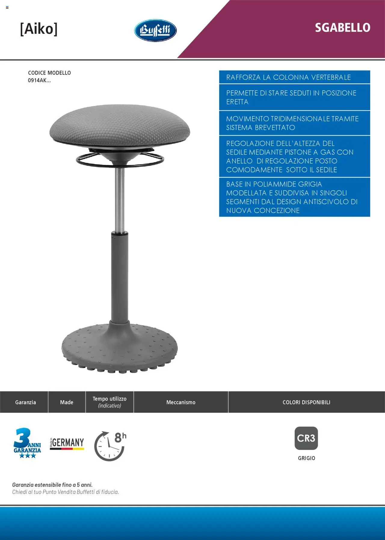 Volantino Buffetti del 28.06.2025 | Pagina: 183 | Prodotti: Anello, Sgabello