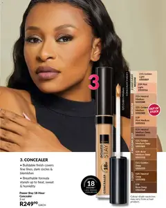 Avon specials catalogue – valid from 01.11.2025 | Page: 77 | Products: Light, Concealer, Stock