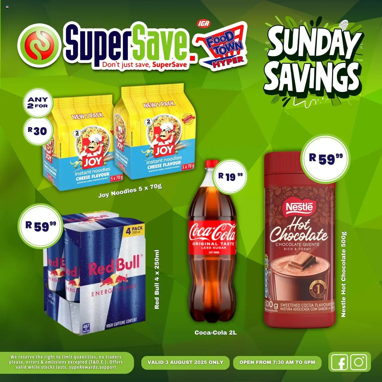 Super Save Sunday Deals │ valid from 03.08.2025 | Page: 19