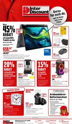 Interdiscount Aktionen ab 23.02.2026 gültig | Seite: 20 | Produkte: Batterie, Massagepistole, Kaffee, Maus