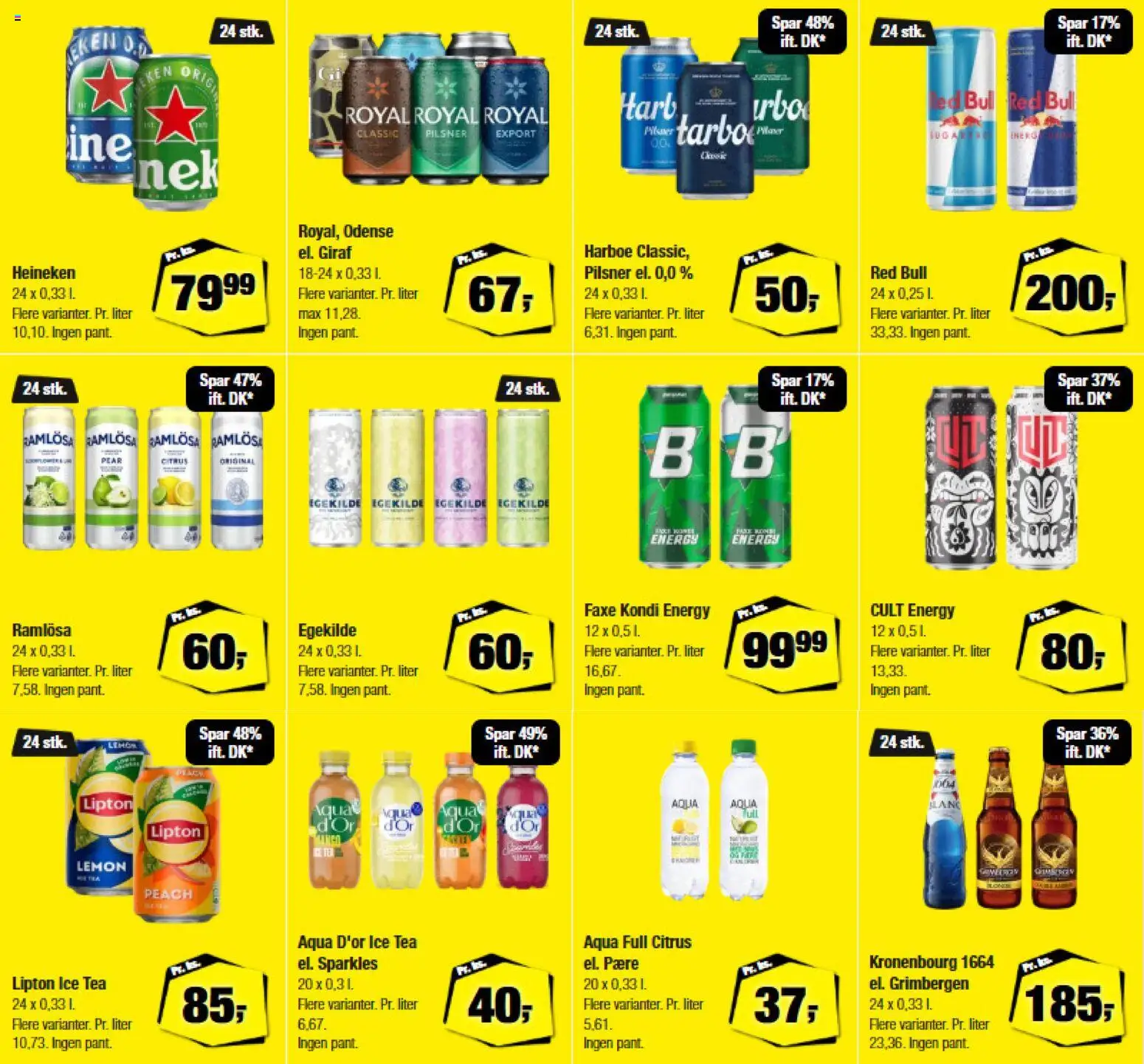 Calle tilbudsavis – gyldig fra 05.11.2025 | Side: 10 | Produkter: Faxe Kondi