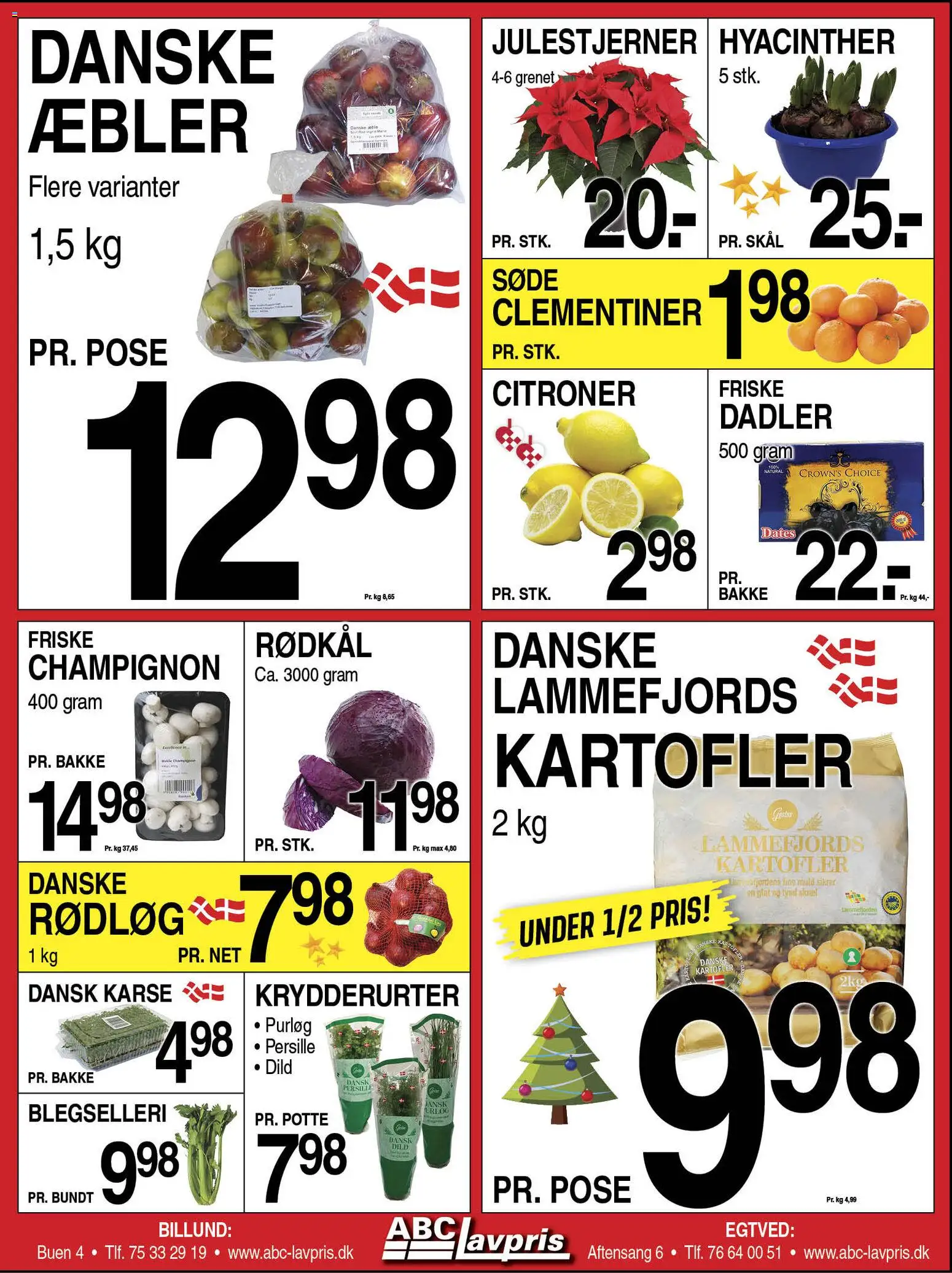 Abc Lavpris tilbudsavis – gyldig fra 17.12.2025 | Side: 3 | Produkter: Purløg, Karse, Citroner, Persille