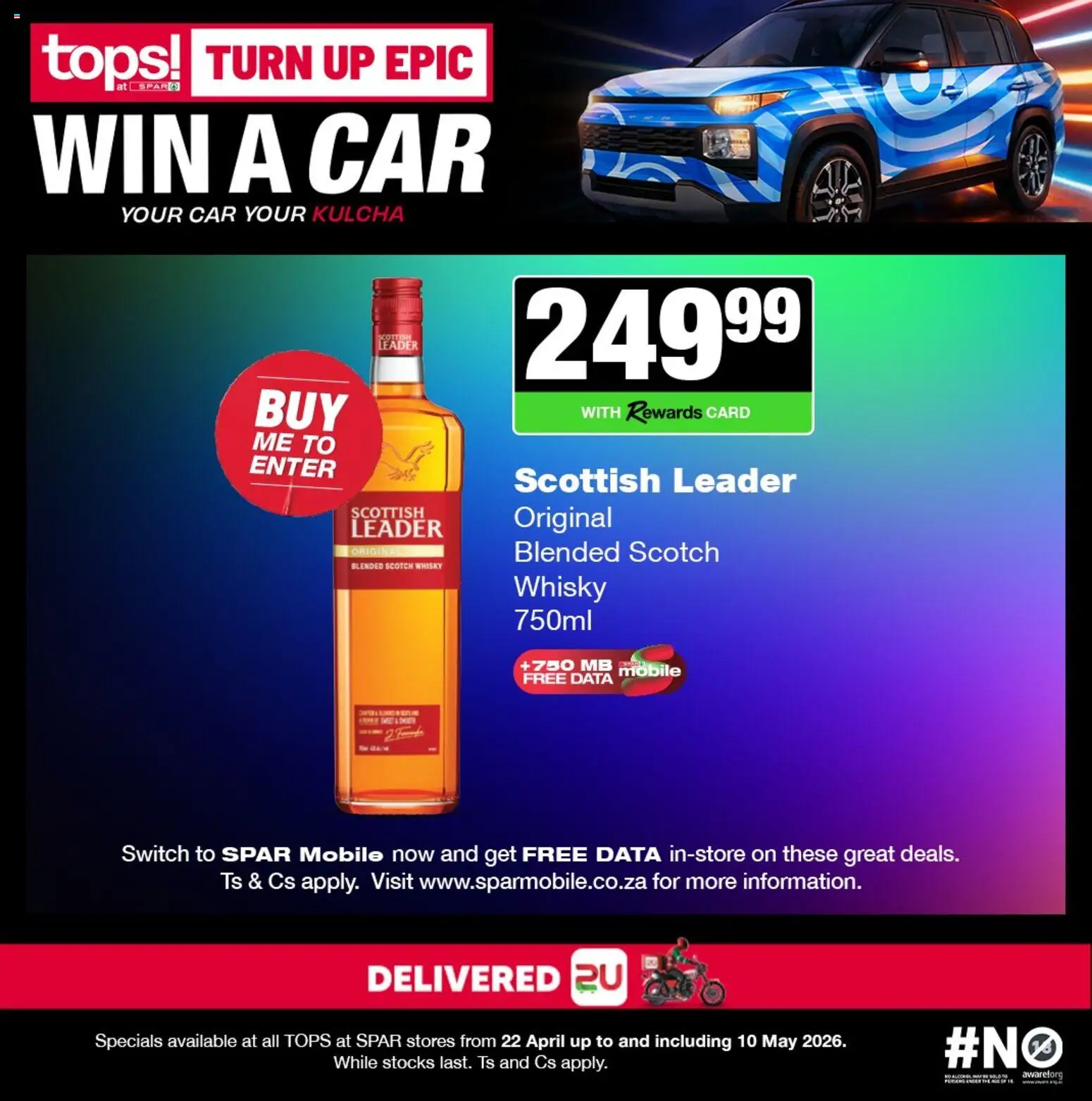 New Tops at Spar catalogue – valid from 22.04.2026 | Page: 3 | Products: Data, Switch