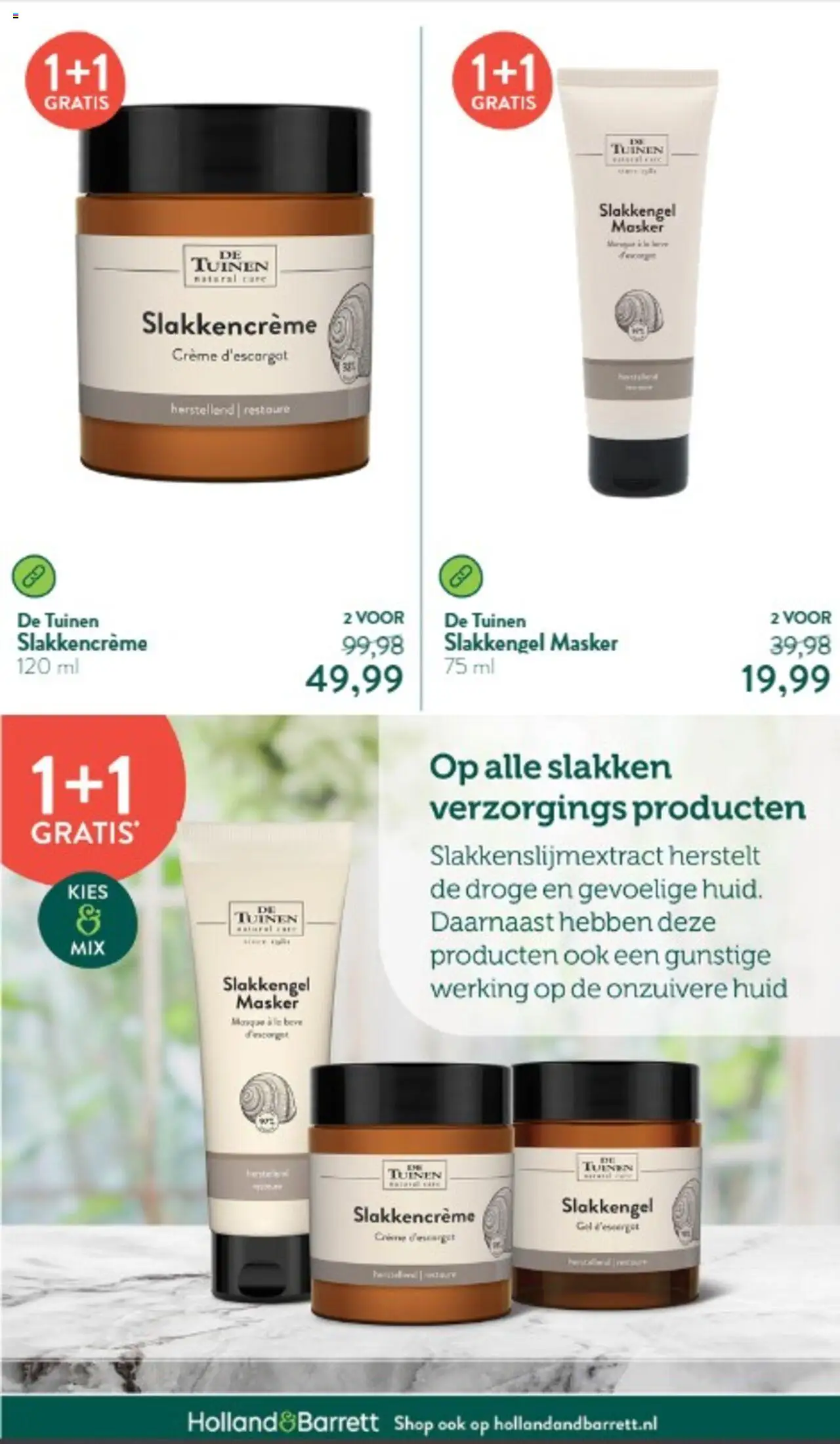 {H1} | Pagina: 19 | Producten: Crème, Masker