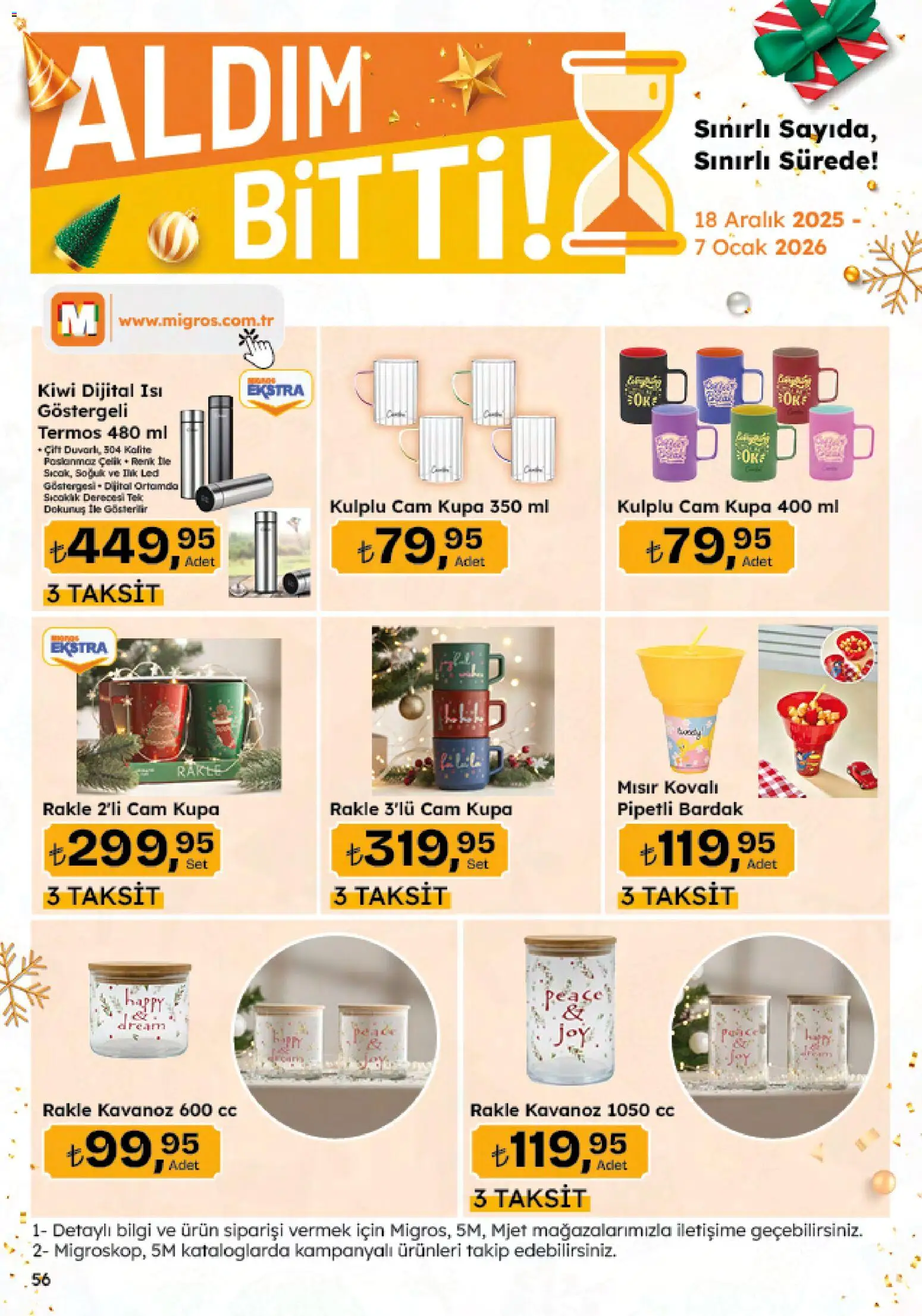 Migros Katalog - 5M Migroskop Dijital - 05.12.2025 tarihinden itibaren geçerlidir | Sayfa: 197 | Ürünler: Zselatin, Termos, Mısır, Ocak