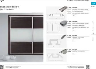 Elgrad - ALU klizna vrata i okvirnice - Pregled kataloga iz trgovine Elgrad, vrijedi od 02.02.2026 | Stranica: 6 | Proizvodi: Vrata