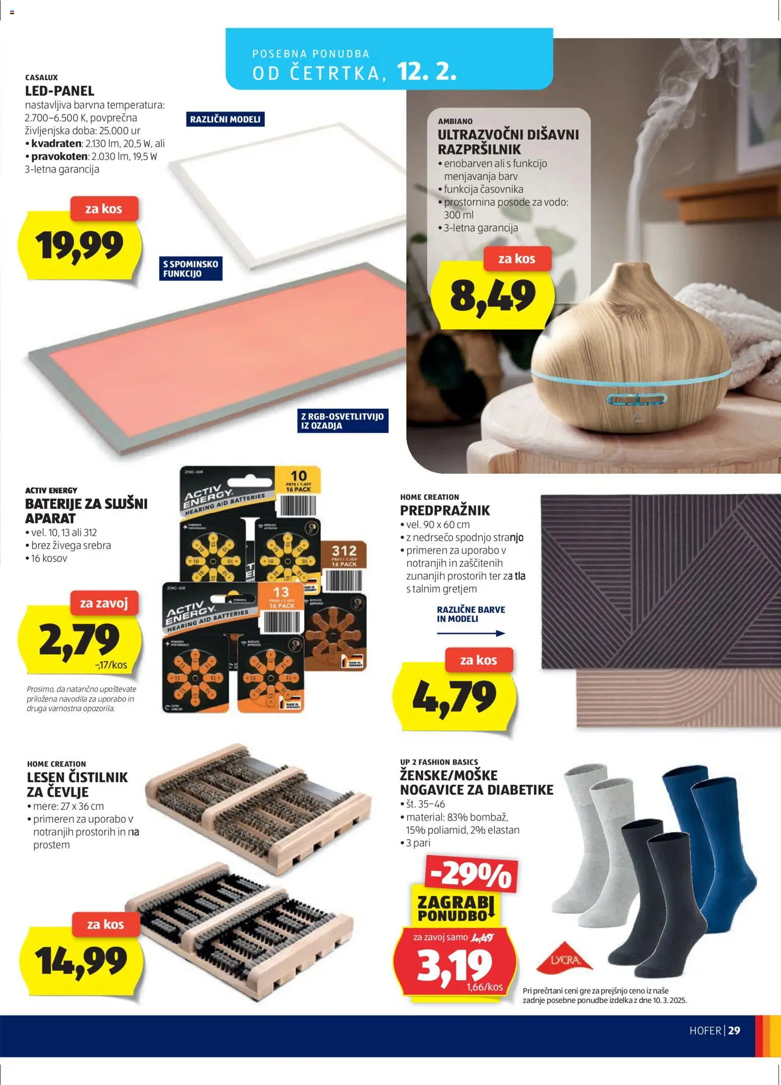 Hofer SI katalog | vrijedi od 04.02.2026 | Stranica: 29